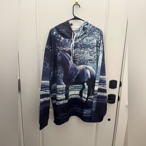 HOODIE: Big Man Wild Horse Hoodie – Size 2XL & 3XL – NWOT